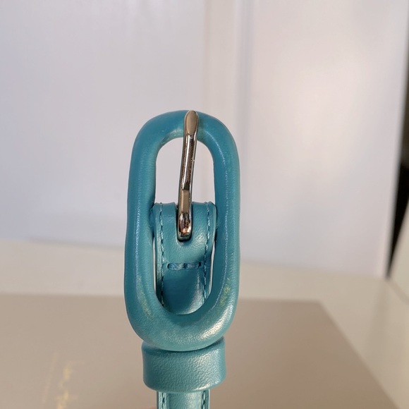 Skinny leather belt size M - Picture 4 of 6